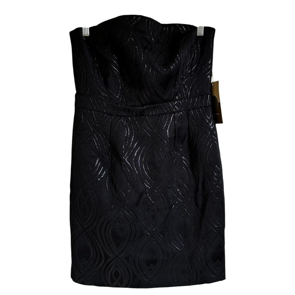 Target Limited Edition Strapless Dress Party Cocktail Black‎ Size 6